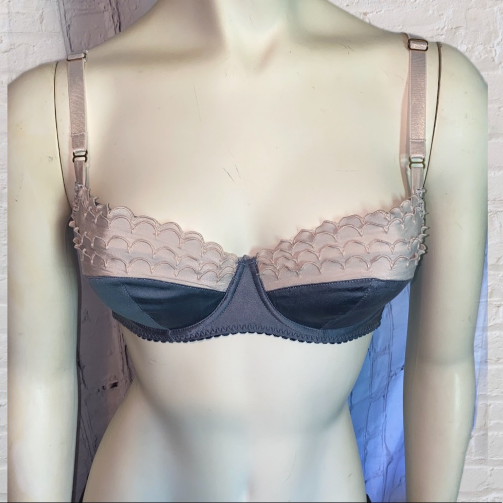 Stella McCartney  Sam Partying Bra Grey-Blue